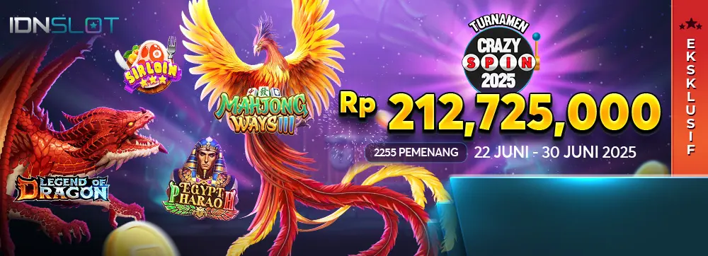 Turnamen Crazy Spin 2025